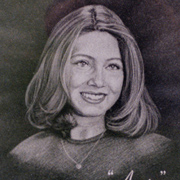 hand etched portraits angie